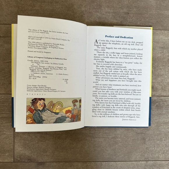 The Raggedy Ann Stories, by Johnny Gruelle, 1996 edition - Picture 8 of 12
